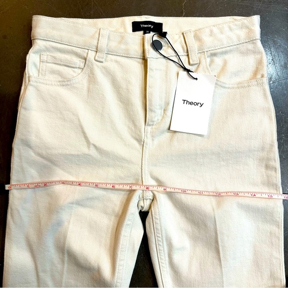 NWT Women’s Theory Kick 5 Pocket Denim - Size 24 - Picture 13 of 16